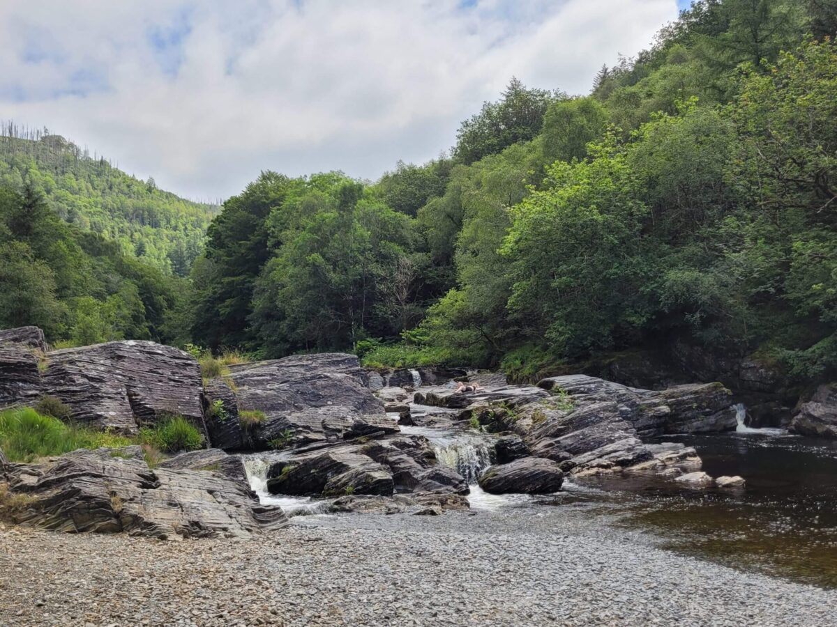 rheidol falls swimming