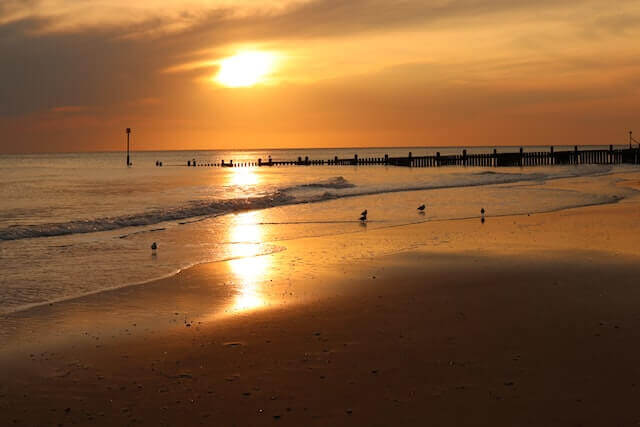 cromer beach swimming