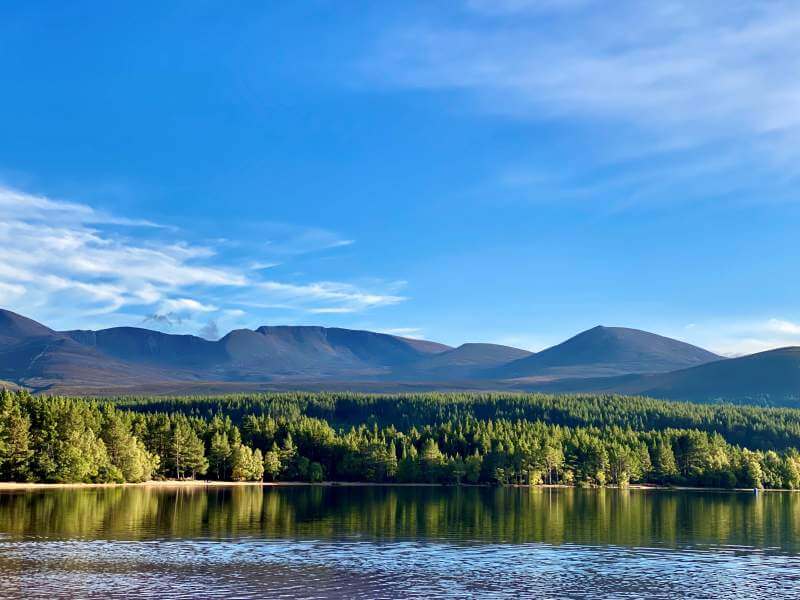 wild swimming scottish highlands