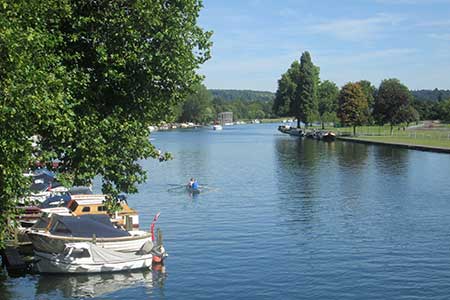 river thames aston swimming